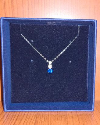 Collana donna Trilogy Swarovski Attract Blu