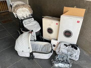 Duo passeggino Mast M4 con navicella e accessori