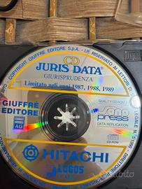 CD-ROM vintage Giuffrè Juris Data Giurisprudenza