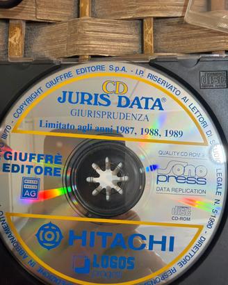 CD-ROM vintage Giuffrè Juris Data Giurisprudenza
