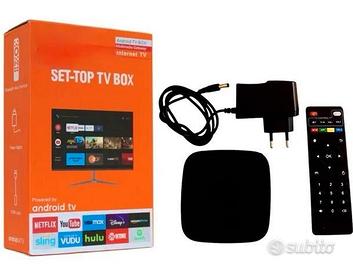 Box android per tv hdmi wifi bt trasforma la tv