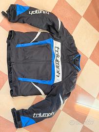 Giubbotto moto triumph