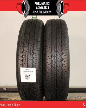 2 Gomme 195 80 R 15 Dunlop al 75% SPED GRATIS