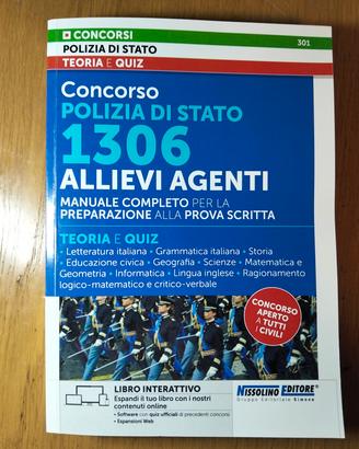 libro per preparazione a polizia di stato