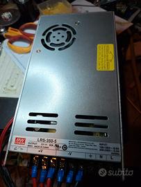 alimentatore MeanWell 350-5