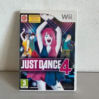 Just Dance 4 Nintendo Wii PAL completo.