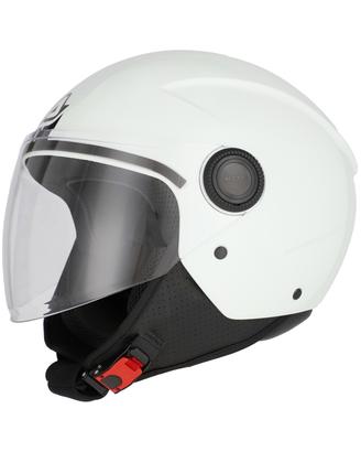 CASCO JET BREZZA KID bianco lucido bimbo