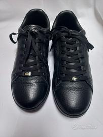 Lacoste carnaby evo black-pelle-Tag. 42.5 q. nuove