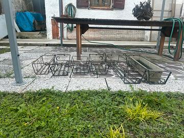 Fioriere ferro battuto