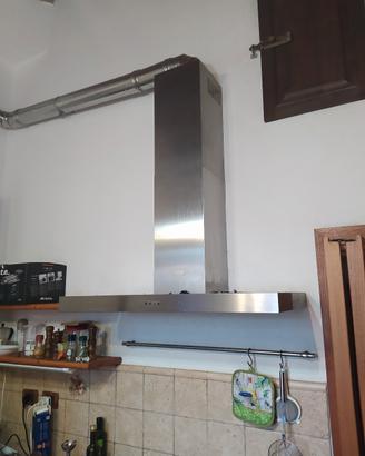 cappa per cucina + tubi e piano cottura