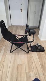 Postazione simulatore racing ps4 completa