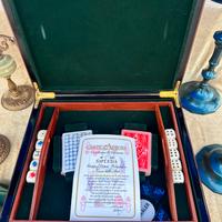 Cofanetto carte da gioco e fiches Sipleda d’autore