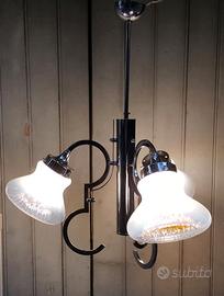 LAMPADARIO SPACE AGE A TRE LUCI