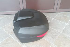 Top case bauletto grande - 72 litri +piastra + led