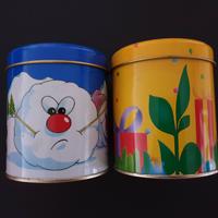 Battistero 2 latte mini panettoni vintage anni 80