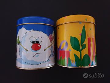 Battistero 2 latte mini panettoni vintage anni 80