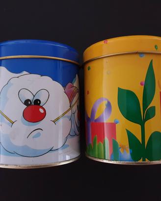 Battistero 2 latte mini panettoni vintage anni 80