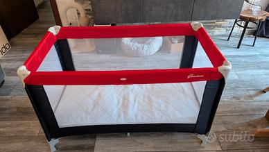 lettino campeggio con materasso 