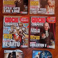 Lotto 4 riviste Giochi per il Mio Computer 2010