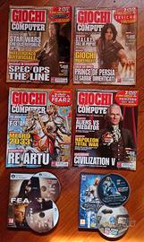 Lotto 4 riviste Giochi per il Mio Computer 2010