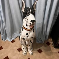 Statua Alano in ceramica