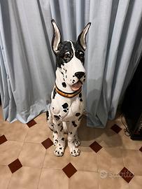 Statua Alano in ceramica