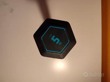 2 Manubri da 5 kg crosstraining e bodybuilding.