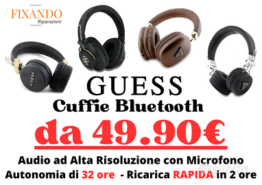 Cuffie Bluetooth GUESS a partire da 49.90€