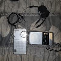 2 radioline portatili Sony e grundig ben tenute 