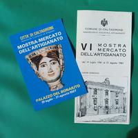 mostra mercato dell'artigianato Caltagirone 1981