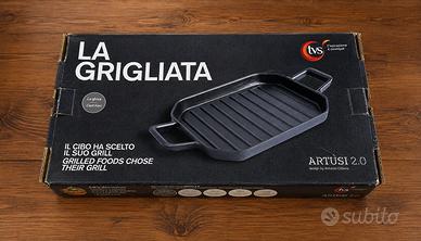Bistecchiera in ghisa TVS  «Artusi 2.0».