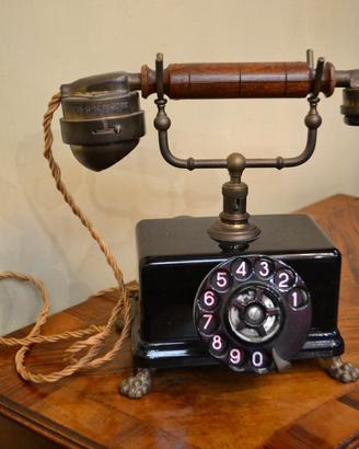Antico telefono da tavolo anni 30 Breguet-Paris