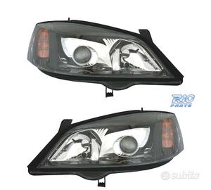 FARI XENON PER OPEL ASTRA G 97-04 FONDO NERO