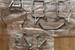 Telai aggancio valigie alluminio bmw gs R1200R1250