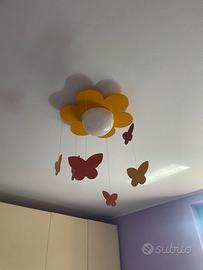 Lampadario colorato per cameretta bambini