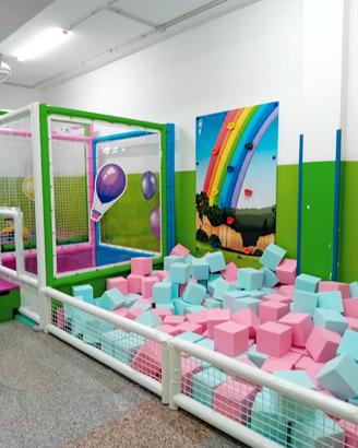 Cubi di Spugna Ignifuga per Foam zone colorati dim