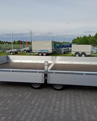 In arrivo 510 cm x 214 cm 3490 kg con Rampe e pied