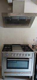 piano cottura+forno+cappa ILVE