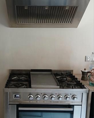 piano cottura+forno+cappa ILVE