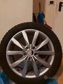 Pneumatici invernali 205/50 R17 + cerchi vw