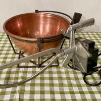 Paiolo elettrico in rame diametro 26 cm