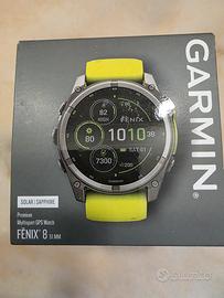 garmin solar 8 zaffiro 51mm