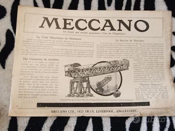 meccano hornby tariffario francese anni 50