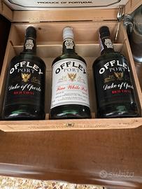 Offley Port Scatole e vino da collezione