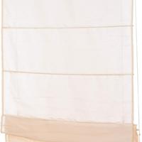 Tenda a pacchetto per porta, beige 220x75/65
