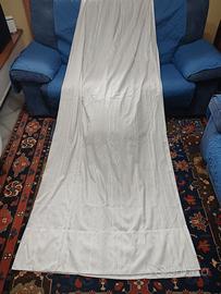 4 Tende Misto lino con tecnica Devorè già pronte