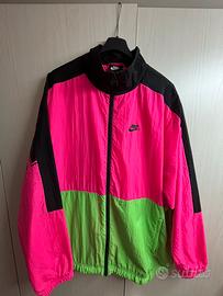 Giacca a vento Nike Re-Issue Walliwaw Fluo - L