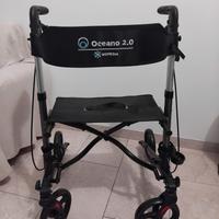 Deambulatore in alluminio nuovissimo