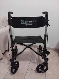 Deambulatore in alluminio nuovissimo