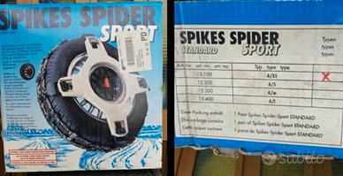 catene da neve spikes spider,si spedizione 